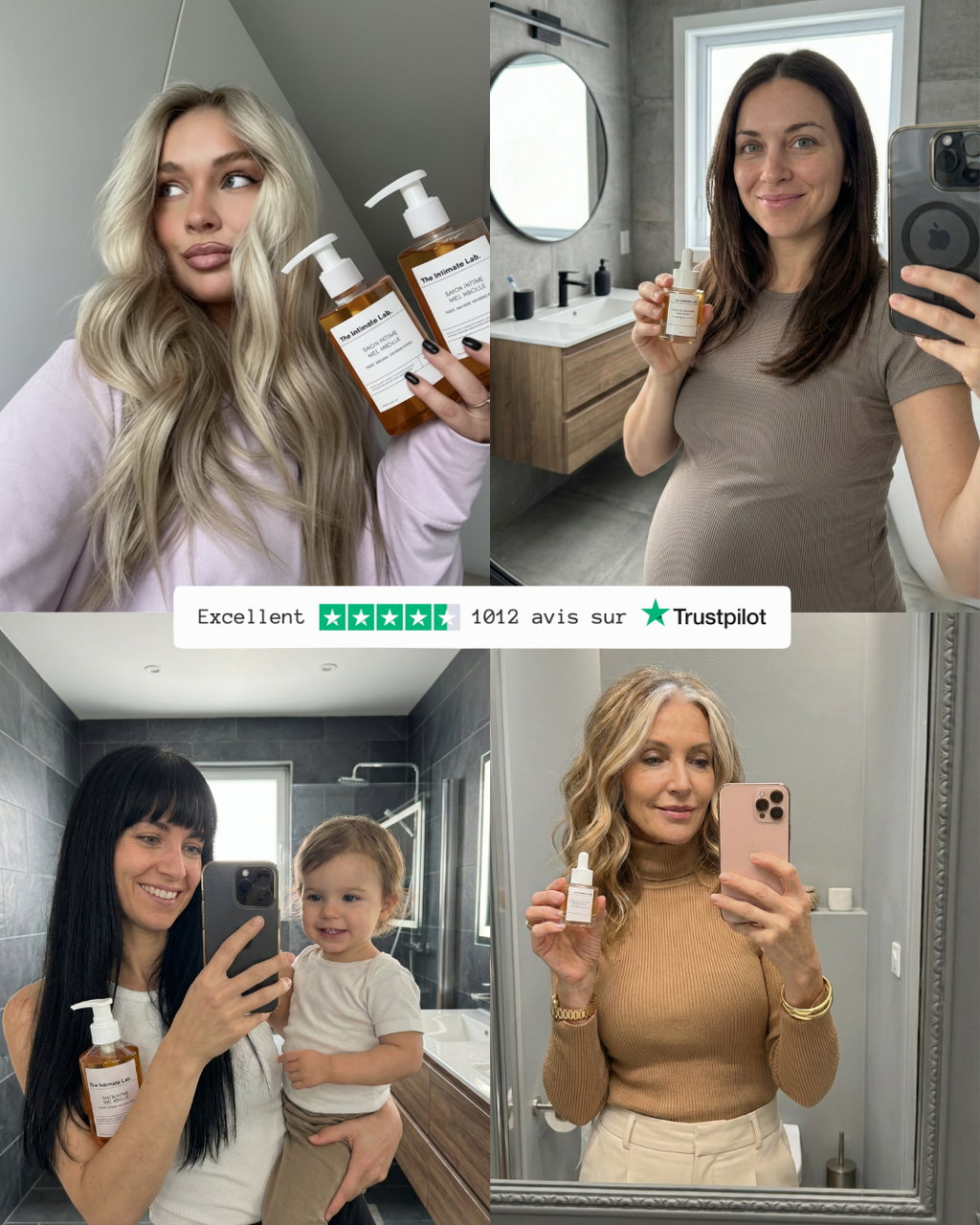 Nos soins intimes hydratants au miel